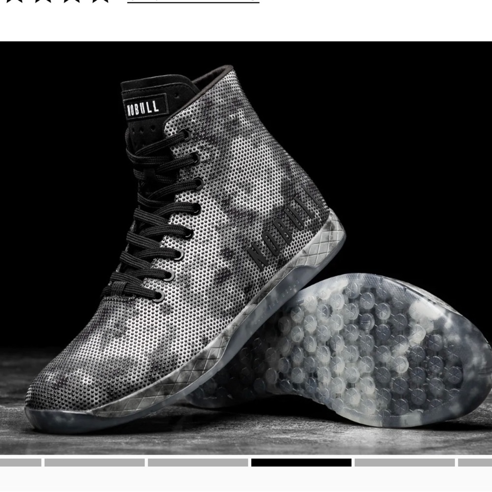 Never been worn Nobull high tops